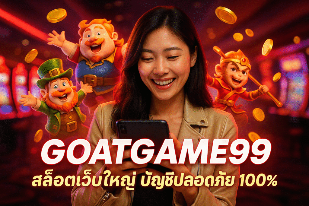 GOATGAME99 สล็อตเว็บใหญ่ บัญชีปลอดภัย 100%