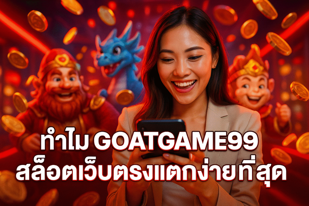 ทำไม GOATGAME99 สล็อตเว็บตรงแตกง่ายที่สุด