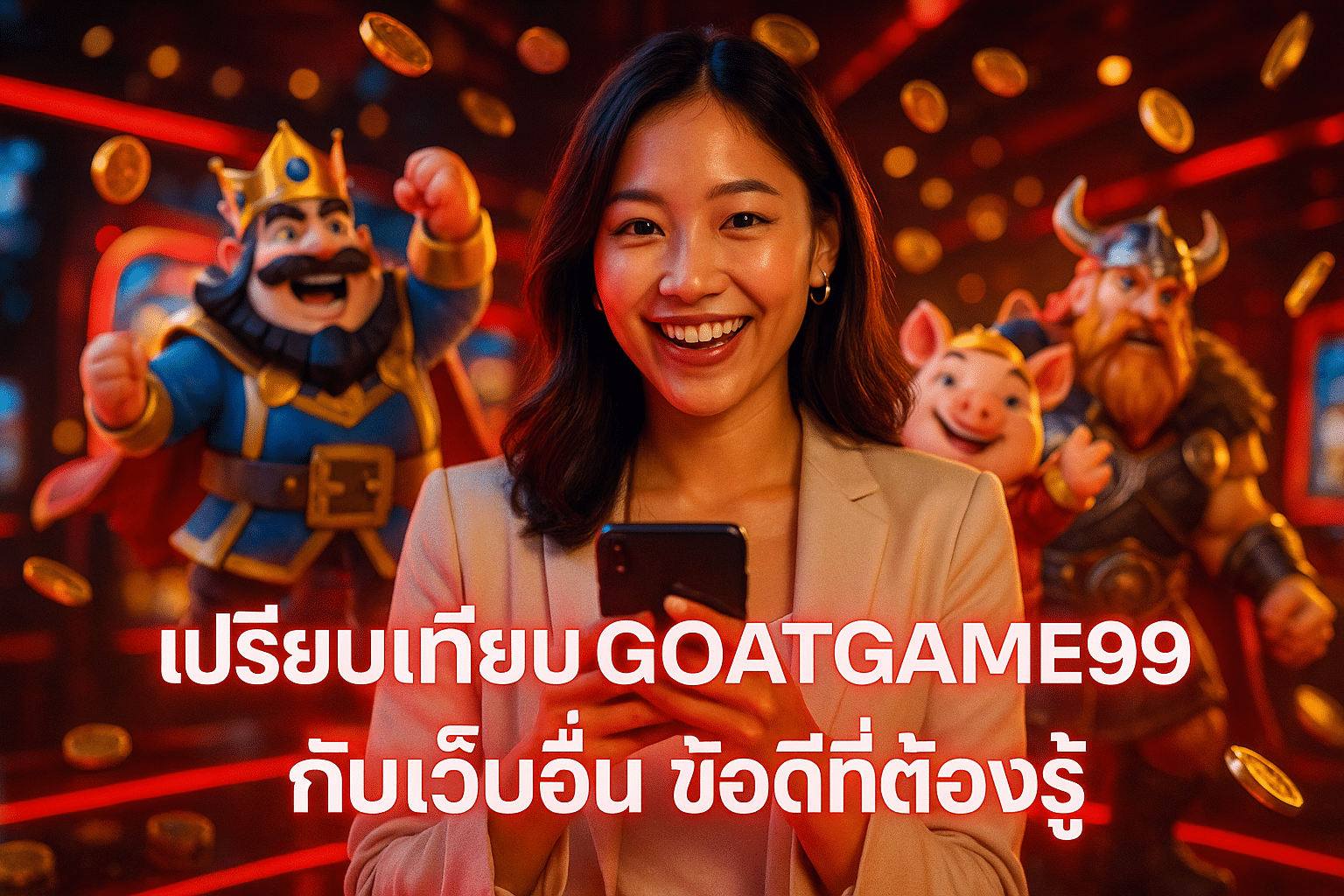 เปรียบเทียบ GOATGAME99 กับเว็บอื่น ข้อดีที่ต้องรู้