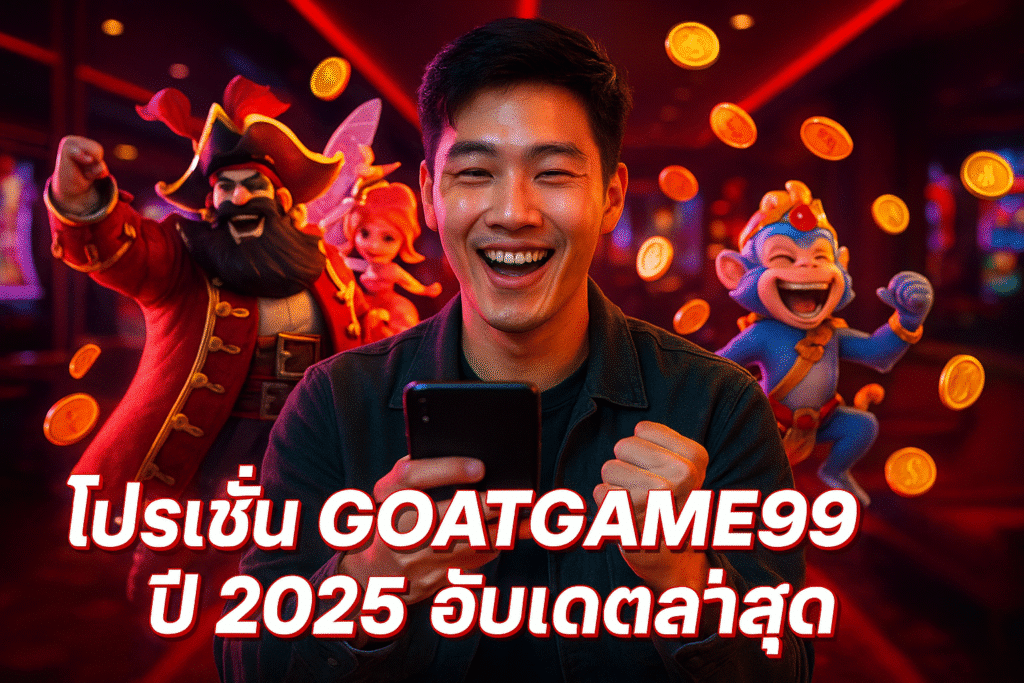 โปรโมชั่น GOATGAME99 ปี 2025 อัปเดตล่าสุด