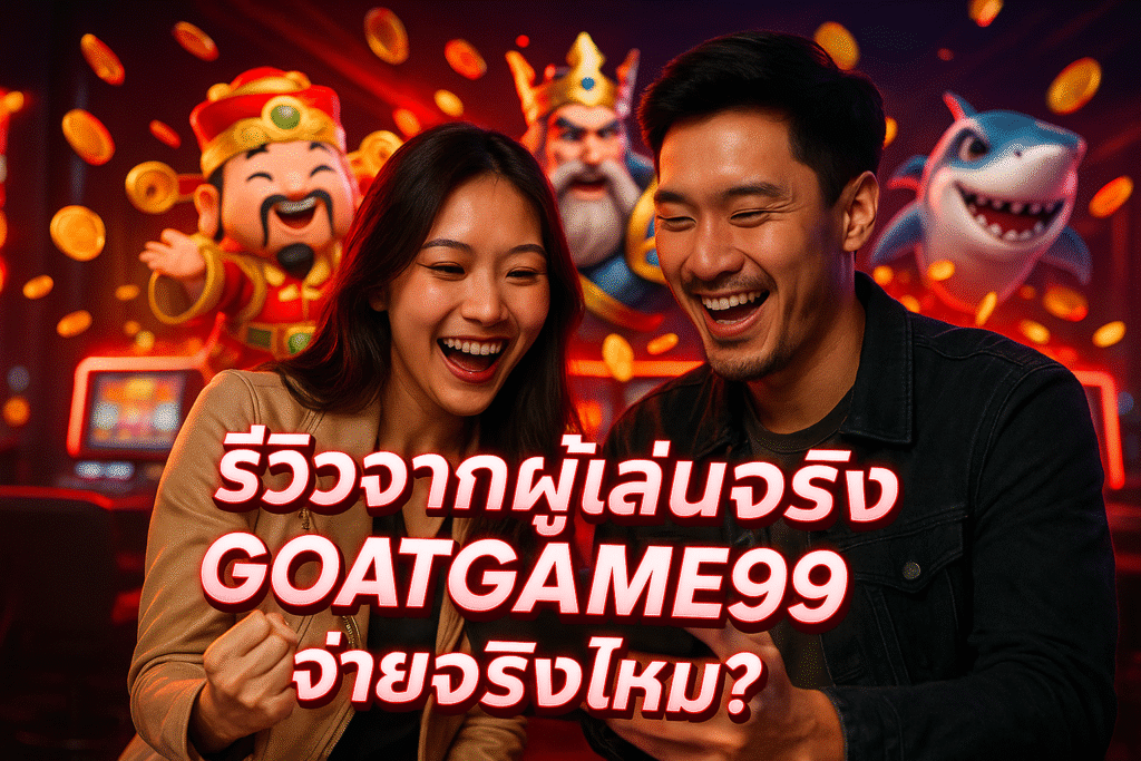 รีวิวจากผู้เล่นจริง GOATGAME99 จ่ายจริงไหม?