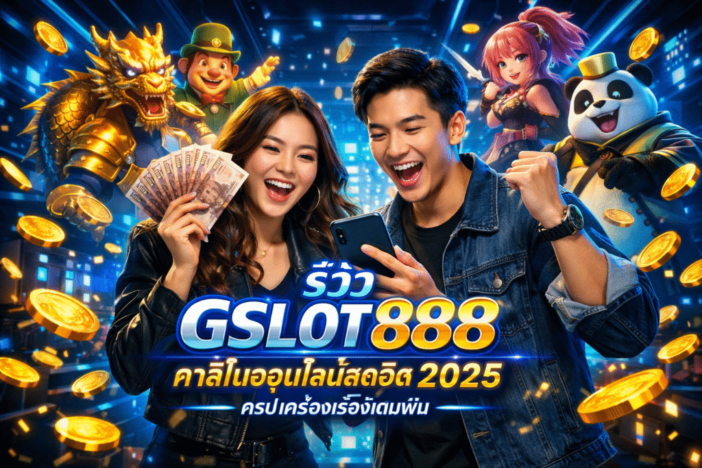 รีวิว GSLOT888 คาสิโนออนไลน์สุดฮิต 2025