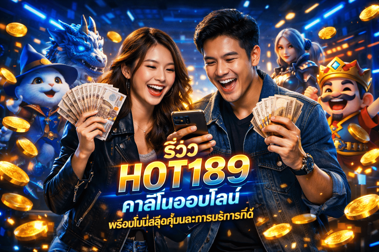 รีวิว HOT189 คาสิโนออนไลน์ พร้อมโบนัสสุดคุ้มและการบริการที่ดี